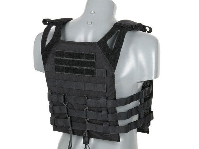 Jump Plate Carrier V2 з аналогом балістичних плит &mdash; Black [8FIELDS PREMIUM] M51611025-2-BK(COR) фото