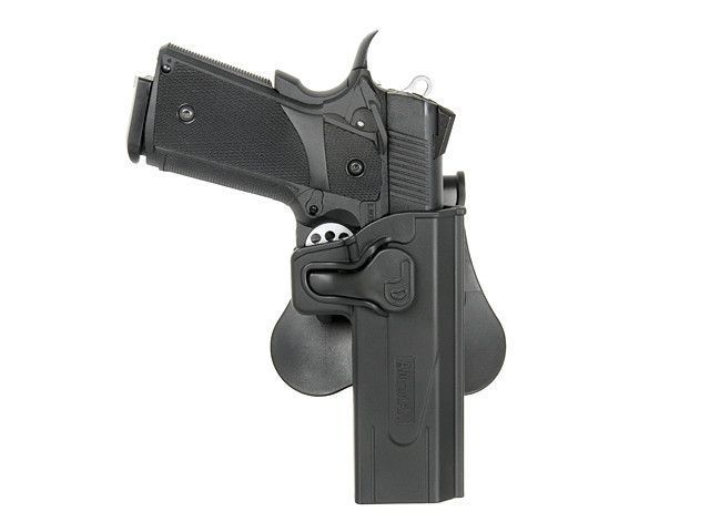 Кобура страйкбольна для Hi-Capa &mdash; Black [Amomax] AM-HCPG2 фото