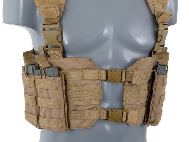 Розвантаження Chest Harness MOLLE на фастексах &ndash; COYOTE [8FIELDS] M51611033-TAN фото