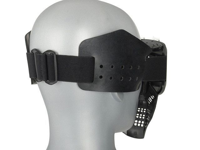 Gogle ze zdejmowaną maską - Black [FMA] (для страйкболу) TB1338-BK фото