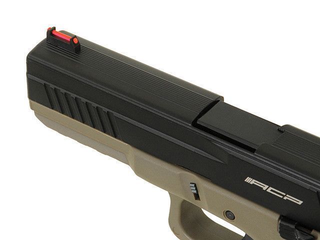 Пістолет ACP601 CO2 BLOW BACK PISTOL &ndash; DARK EARTH [APS] (для страйкболу) ACP601D-FL фото
