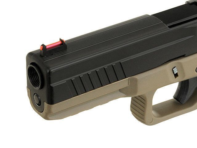 Пістолет ACP601 CO2 BLOW BACK PISTOL &ndash; DARK EARTH [APS] (для страйкболу) ACP601D-FL фото