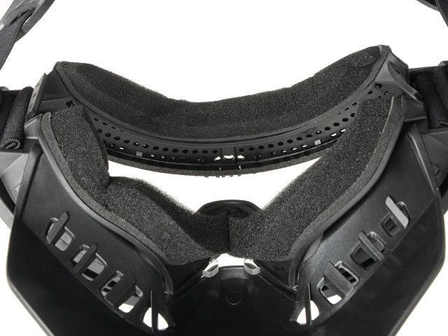 Gogle ze zdejmowaną maską - Black [FMA] (для страйкболу) TB1338-BK фото
