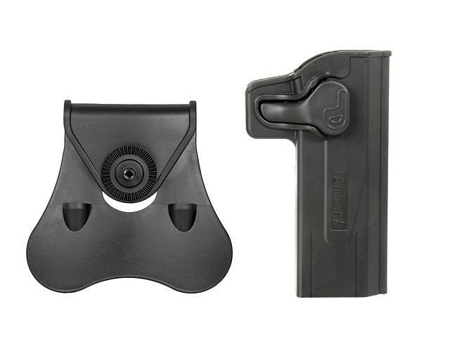 Кобура страйкбольна для Hi-Capa &mdash; Black [Amomax] AM-HCPG2 фото