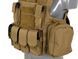 Боевая тактическая разгрузка с системой QR - coyote [8FIELDS] (для страйкбола) M51611004-TAN фото 5