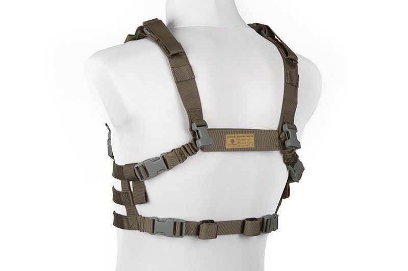Тактический разгрузочный жилет Chest Rig тип Low Profile - olive [Emerson] (для страйкбола) EME-18-012924 фото