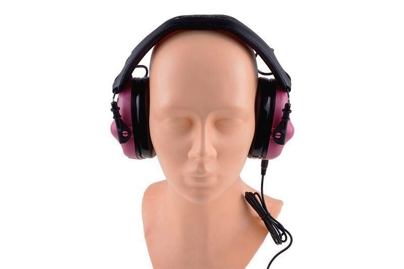 Aktywne ochronniki słuchu M31 - r&oacute;żowe [Earmor] (для страйкболу) EAR-31-023756 фото