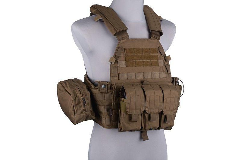 Kamizelka Taktyczna typu 94K Plate Carrier M4 - Coyote Brown [Emerson] (для страйкболу) EME-18-025286 фото