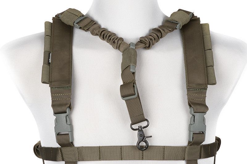 Тактический разгрузочный жилет Chest Rig тип Low Profile - olive [Emerson] (для страйкбола) EME-18-012924 фото