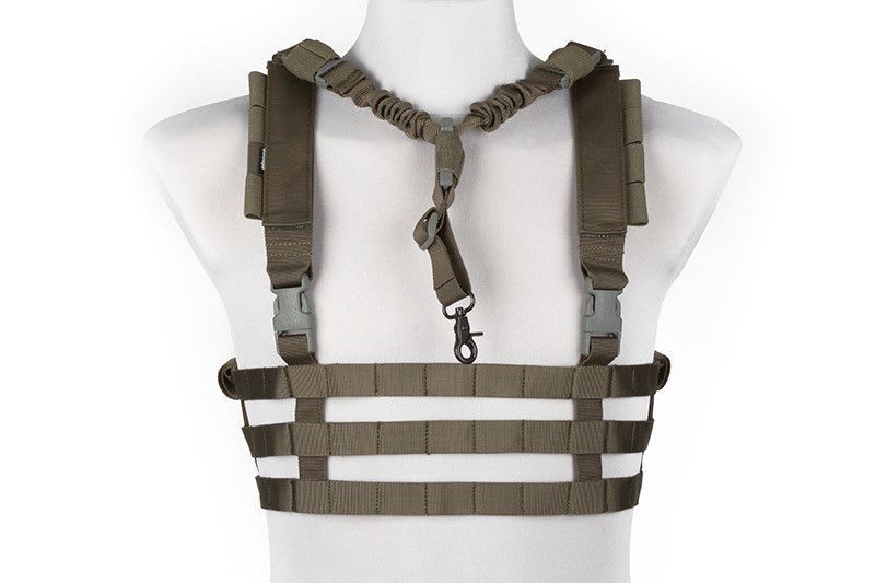 Тактический разгрузочный жилет Chest Rig тип Low Profile - olive [Emerson] (для страйкбола) EME-18-012924 фото