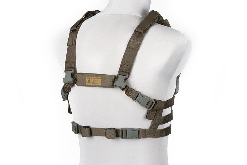 Тактический разгрузочный жилет Chest Rig тип Low Profile - olive [Emerson] (для страйкбола) EME-18-012924 фото