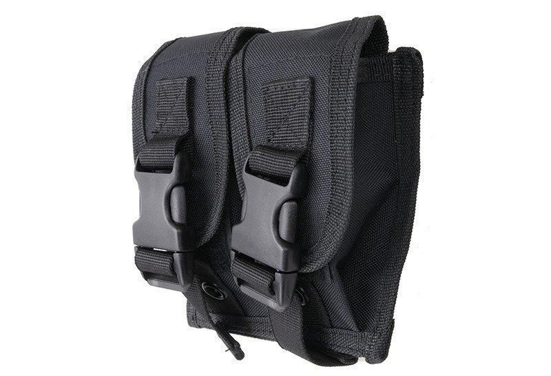 Двойной подсумок для гранат - black [GFC Tactical] (для страйкбола) GFT-19-003569 фото