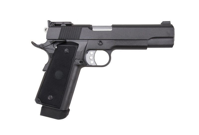 Страйкбольный пистолет G1911B CO2 BlowBack [WELL] (для страйкбола) WEL-02-003666 фото