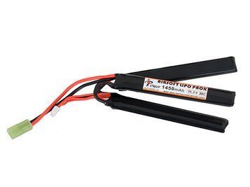 Аккумулятор Li-Po 1450mAh 11,1V 20C - Tripple [IPower] (для страйкбола) ALP1450R4-3S-T фото