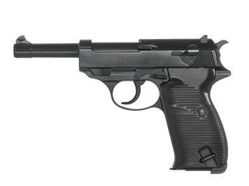 Пистолет P38 - Black [WE] (для страйкбола) WE-P010LBOX-BK фото