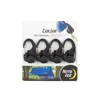 Nite Ize &mdash; Натягувач шнура CamJam&reg; &mdash; 4 шт. &mdash; NCJ-01-4R3 28983 фото