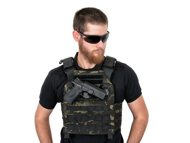 Страйкбольное крепление кобур Amomax на MOLLE - Black [Amomax] AM-MA фото