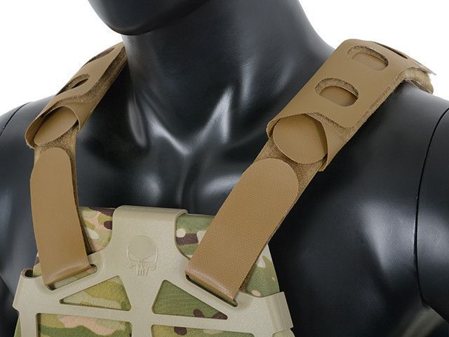 Розвантаження Frame Plate Carrier - Dark Earth [Emerson] (для страйкболу) EM7364DE фото