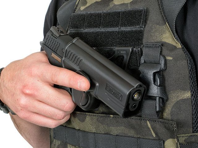 Страйкбольное крепление кобур Amomax на MOLLE - Black [Amomax] AM-MA фото