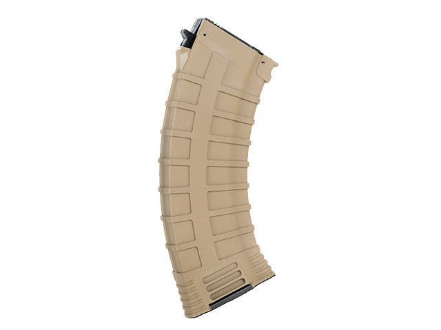 Wzmocniony magazynek polimerowy na 500 kulek do AK47 - Dark Earth [CYMA] (для страйкболу) FBP4009 фото