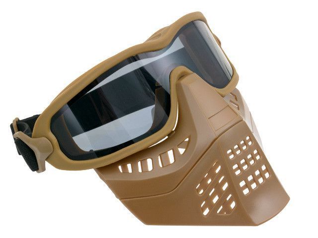 Gogle ANSI Z87.1 ze zdejmowaną maską - Coyote Brown [TMC] (для страйкбола) TMC2895-CB фото