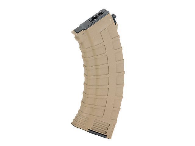 Wzmocniony magazynek polimerowy na 500 kulek do AK47 - Dark Earth [CYMA] (для страйкболу) FBP4009 фото