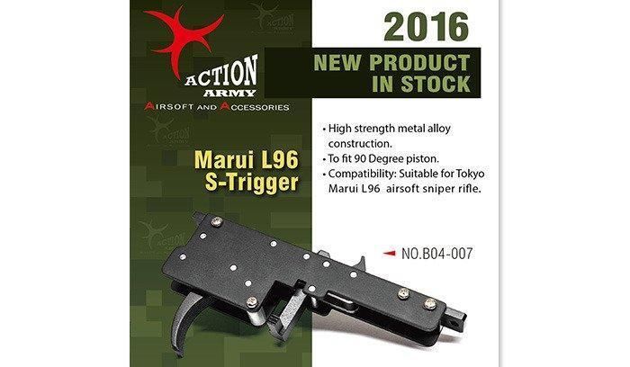 Action Army - Zero Trigger for Marui L96 - B04-007 (для страйкбола) 16588 фото