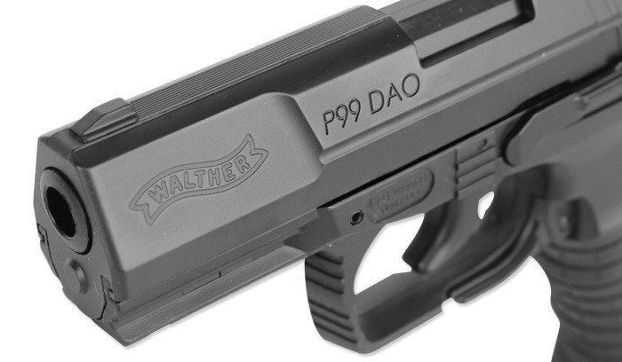 Пістолет Umarex - Walther P99 DAO Pistol airsoft - CO2 GBB - Black - 2.5684 (для страйкболу) 8949 фото