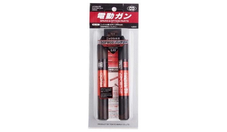 Tokyo Marui - Battery Ni-MH - 8,4 V - 1300 mAh - SOPMOD (для страйкболу) 14551 фото