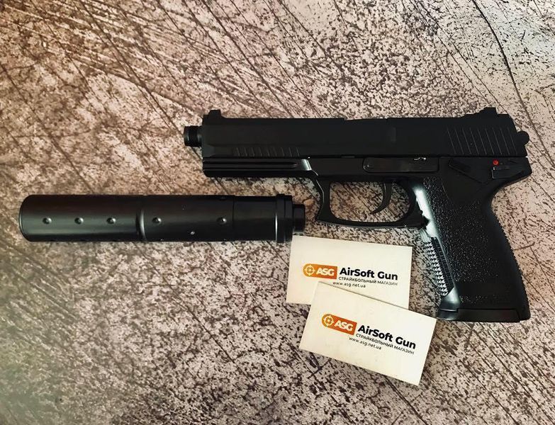 Mk23 NON-BLOWBACK HEAVY WEIGHT GAS PISTOL [STTI] (для страйкболу) GGH-0302 фото