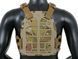 Розвантаження Frame Plate Carrier - Dark Earth [Emerson] (для страйкболу) EM7364DE фото 6