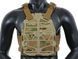 Розвантаження Frame Plate Carrier - Dark Earth [Emerson] (для страйкболу) EM7364DE фото 1