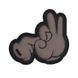 101 Inc. - 3D Patch - Fuck Fingers - Grey - 444130-5227 (для страйкбола) 17676 фото 1