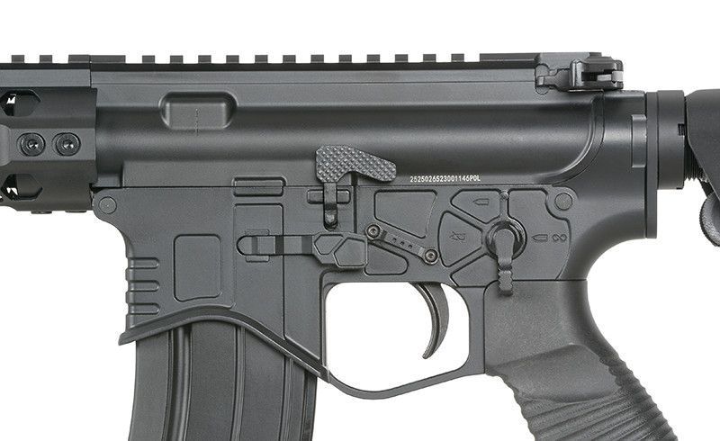 Страйкбольный карабин M4 MC6590M 10,5" GBBR - Black (для страйкбола) MC6590M фото