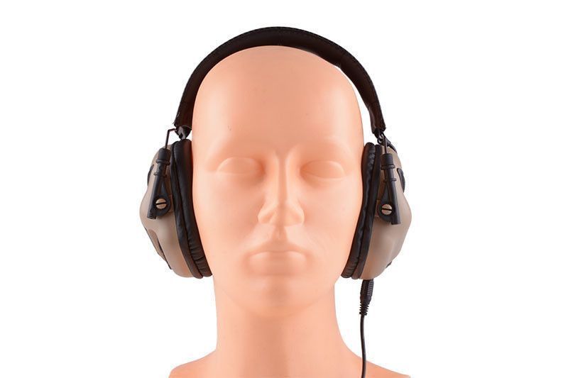 Aktywne ochronniki słuchu M31 - tan [Earmor] (для страйкболу) EAR-31-018285 фото