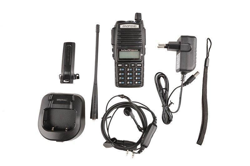Двухдиапазонная радиостанция Baofeng UV-82 5W (VHF / UHF) [Baofeng] (для страйкбола) BAO-31-011466 фото