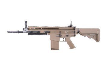 Страйкбольный аналог karabinka SCAR-H SF Open Bolt - tan [WE] (для страйкболу) WET-02-019738 фото