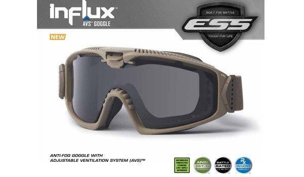 ESS - Influx AVS Goggle - Black - EE7018-09 (для страйкболу) 14860 фото