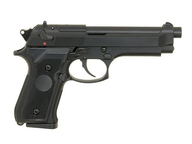 Страйкбольний пістолет Beretta ST92F Non-Blowback Airsoft Gas Pistol &mdash; Black [STTi] (для страйкболу) GGH-9502 фото
