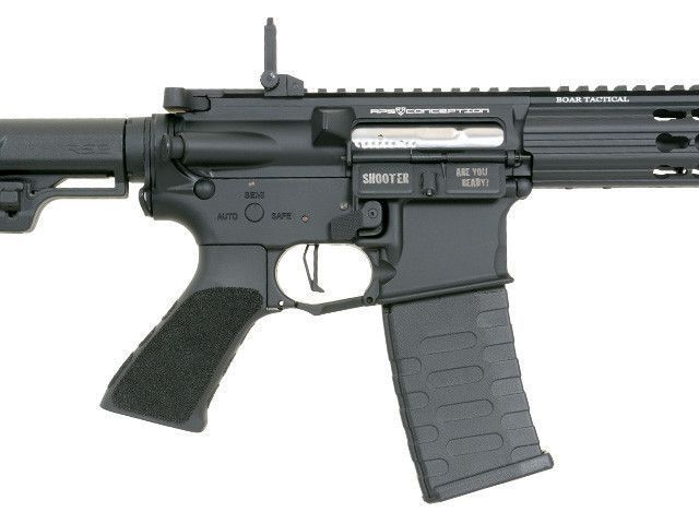ASR118R2 BOAR Competition EBB Full-Metal - Black [APS] (для страйкболу) ASR118R2 фото