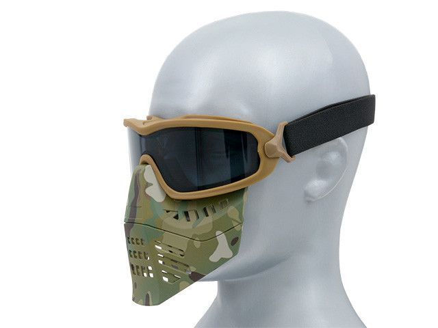 Gogle ANSI Z87.1 ze zdejmowaną maską - Multicam [TMC] (для страйкбола) TMC2895-MC фото