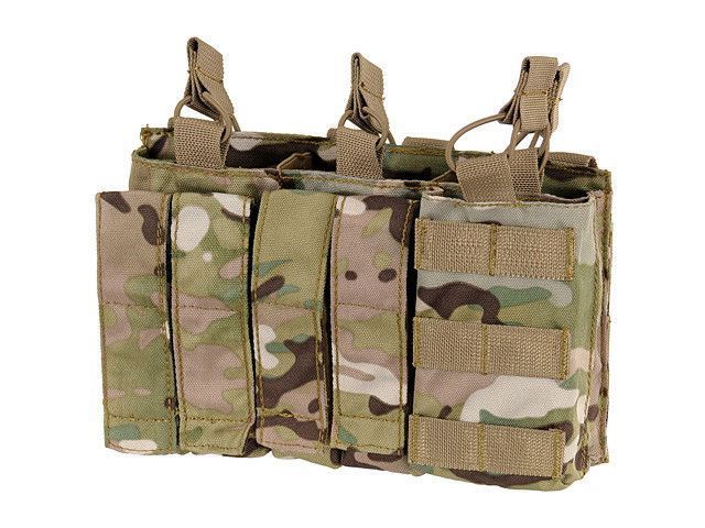 Тройной подсумок пистолетно-винтовочный AK/9MM (4 PLUS 4)- MultiCam [8FIELDS] (для страйкбола) M51613138-CP фото