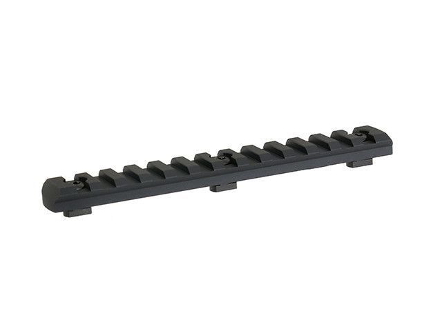 13 Слотная планка Picatinny для цівки в системі - MLOCK - Black [Big Dragon] (для страйкболу) BD4158 фото