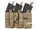 Тройной подсумок пистолетно-винтовочный AK/9MM (4 PLUS 4)- MultiCam [8FIELDS] (для страйкбола) M51613138-CP фото 1