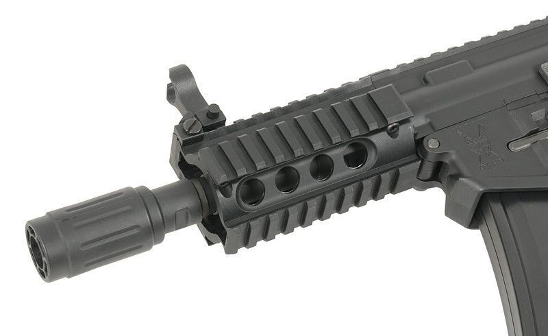 PDW SBR Shorty - Black [King Arms] (для страйкболу) KA-AG-229-BK фото