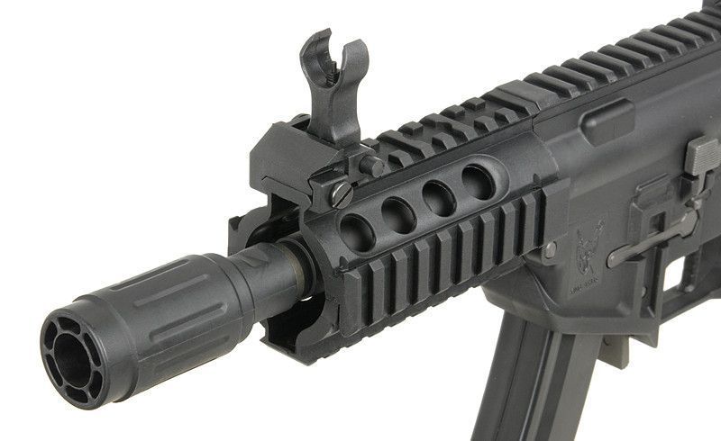 PDW SBR Shorty - Black [King Arms] (для страйкболу) KA-AG-229-BK фото