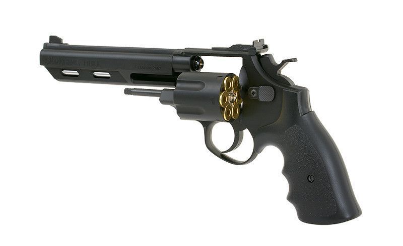 Страйкбольний револьвер HG-133B Revolver (Green Gas Powered) [HFC] (для страйкбола) HG-133B264 фото