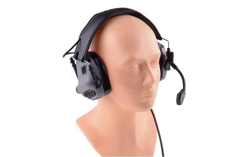 Aktywne ochronniki słuchu M32 - Cadet Grey [Earmor] (для страйкбола) EAR-31-023758 фото