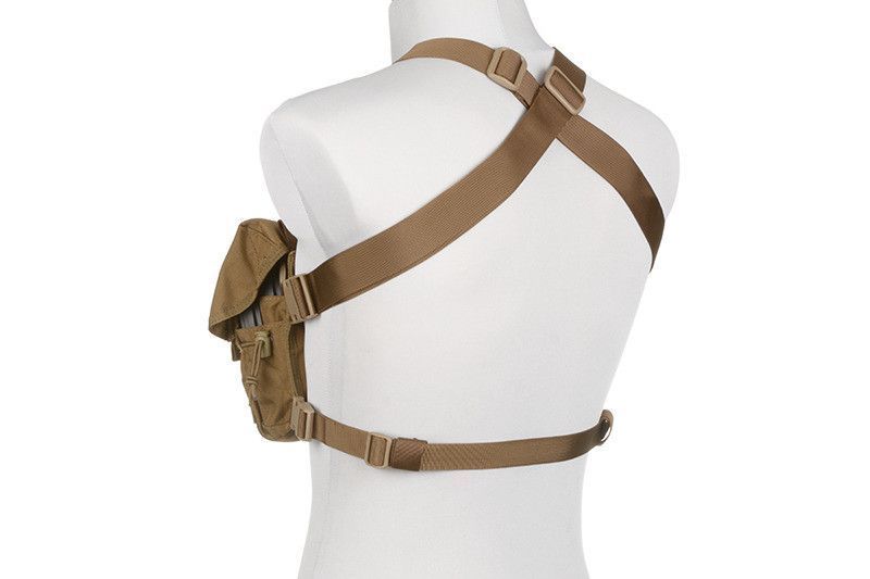 Легкая разгрузка тактическая тип Chest Rig SIMPLM - Coyote Brown [Emerson] (для страйкбола) EME-18-012917 фото