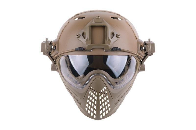 Аналог шолома FAST PJ Piloteer - Tan [Ultimate Tactical] (для страйкболу) UTT-21-019330 фото